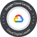 Google Cloud Digital Leader certification badge