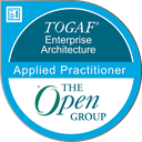 TOGAF Enterprise Architecture certification badge